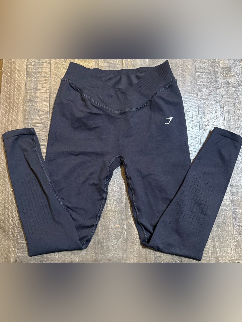 Gymshark Black High-Waist Seamless Leggings